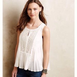 Anthropologie HD in Paris embroidered top